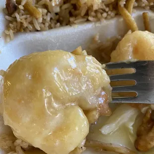 Honey walnut shrimp for the win!!!