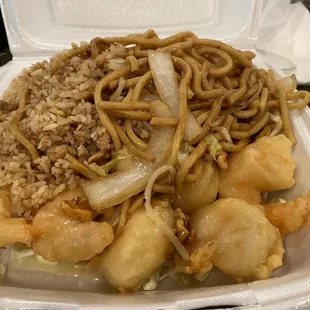 Honey Walnut shrimp plate