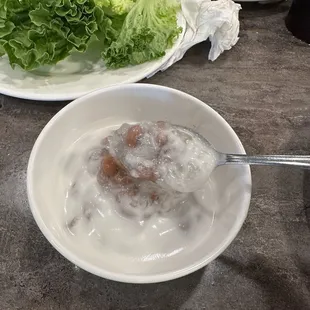 Vietnamese bean dessert
