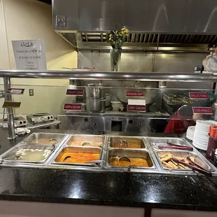 Asian soup counter