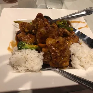 Orange chicken