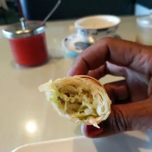 Beef egg roll - where&apos;s the Beef?