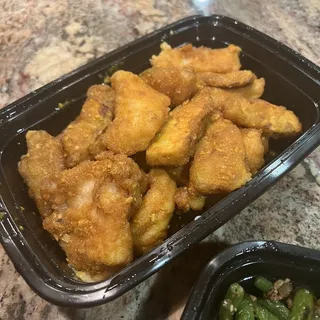 D89. / Crispy Fried Pumpkin with Salted Egg Yolk