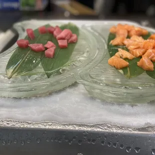 Sashimi fresh tasting and stocked continuously