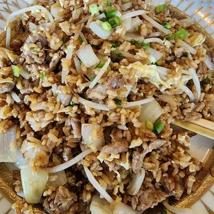 Beef fried rice
