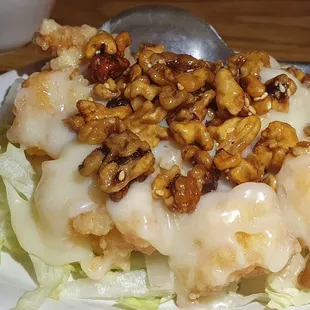 Honey Walnut Prawns