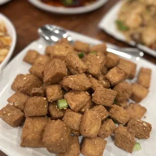 Crispy Fried Tofu w/ Spicy Salt