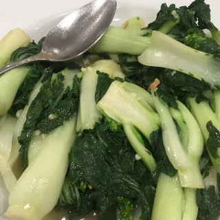 Sauteed Garlic Baby Bok Choy