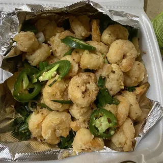 Sizzling Shrimp with Spicy Garlic & Black Bean Sauce