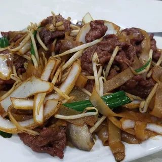 Dry Style Beef Chow Fun