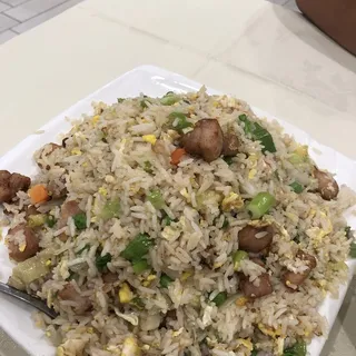 Salted Fish and Chicken Fried Rice