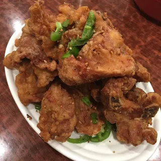 Fried Pock Chop w/ Spicy Salt