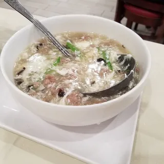 Minced Beef Soup West Lake Style