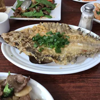 Deep Fried Flounder (Whole)
