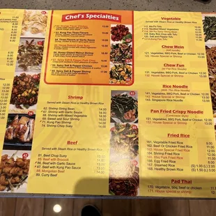 Menu 3/12/22