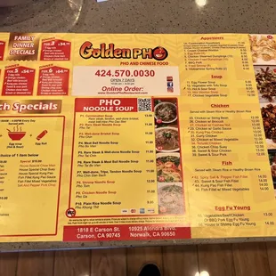 Menu 3/12/22