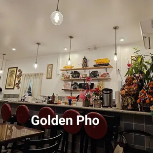 the interior of a restaurant