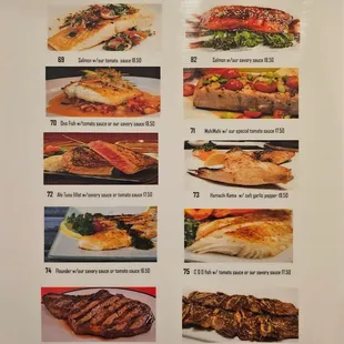 Steak &amp; fish