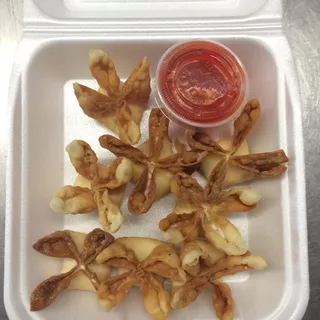 1. Cream Cheese Wontons
