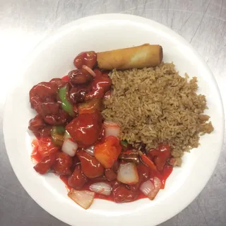 Sweet and Sour Pork Lunch