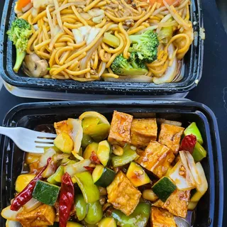 Vegetable Chow Mein Lunch