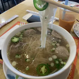 P4. Meatball Noodle Soup