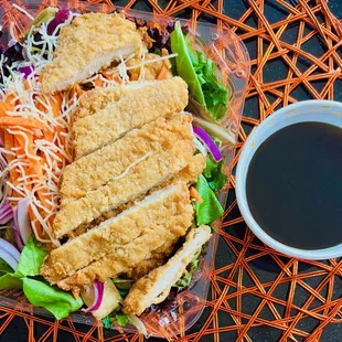 take out - Chinese salad