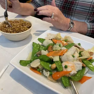 Triple Delight with Fried Rice  (12/3/2022)