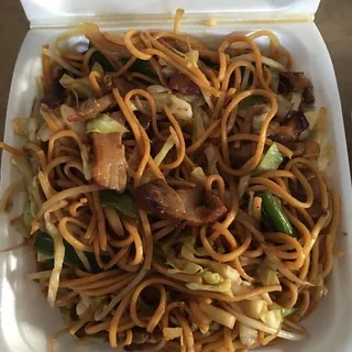 144. BBQ Pork Chow Mein