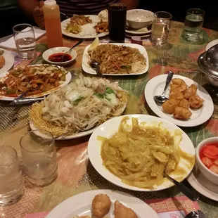 Today's feast on our work gathering. What an awesome way to start our labor day weekend!