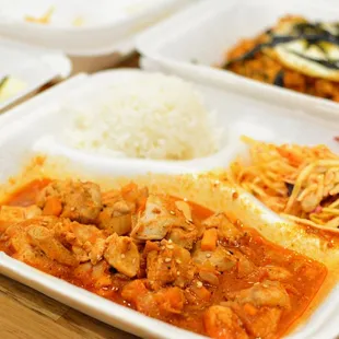 Buldak (Chicken with Fiery Sauce)