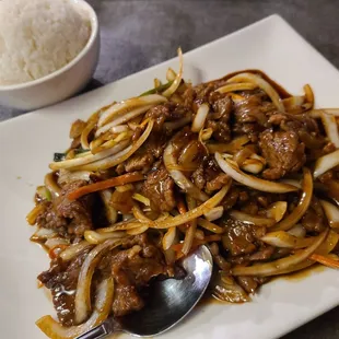 Mongolian beef