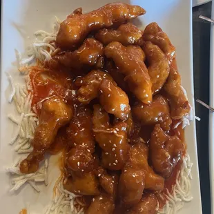 Sesame chicken