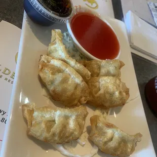 crispy wontons