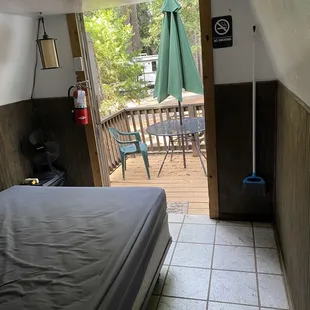 Interior of Zen Cabin