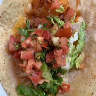 Shrimp tacos.  Ah-may-zing