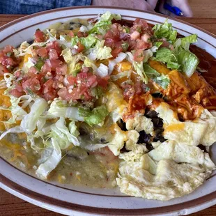 Black and Blue Huevos Rancheros