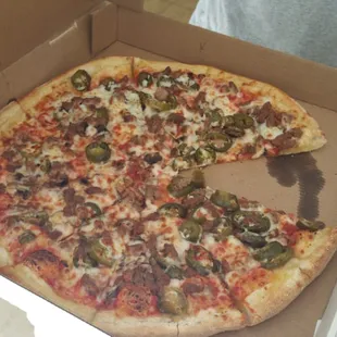 Solid pizza