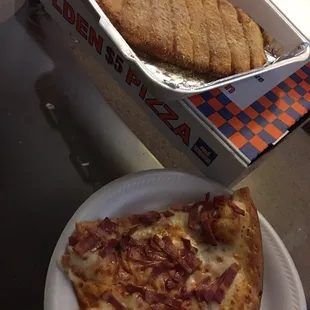 $5.99 staterbros receipt gives you any large 1 topping pizza, breadsticks &amp; 32oz drink