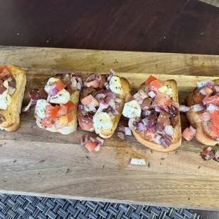 Bruschetta- very flavorful!!!