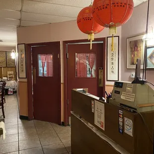 Interior - register and kitchen doors