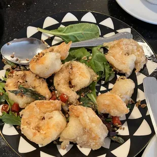 Salted Pepper Garlic Shrimp