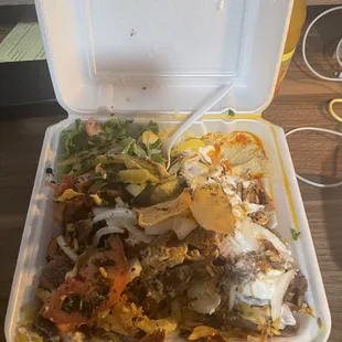 Almost forgot to take a pic I was so hungry