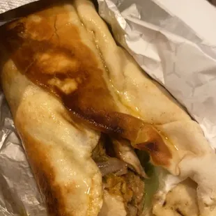 Shawarma Chicken Wrap