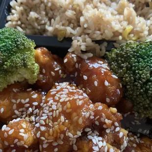 L19. Sesame Chicken Lunch