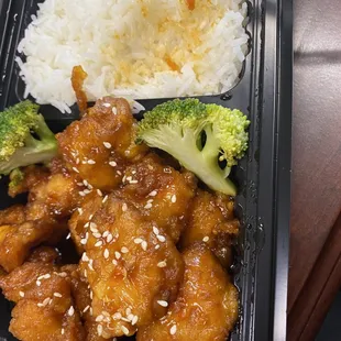 E21. Sesame Chicken- okay