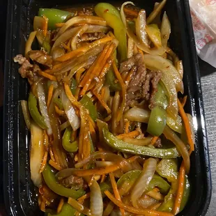 Spicy Beef Szechuan