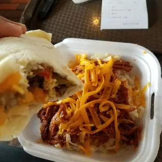 Carne Hash Browns