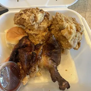 4 piece &quot;mixes fried chicken