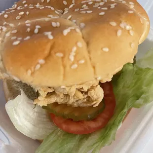 Chicken sandwich